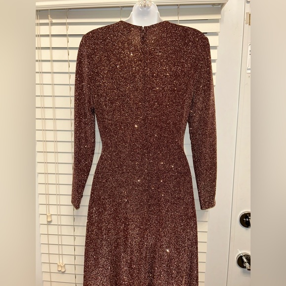 Vintage Jeffrey and Dara Evenings by Tom Barra - Sz 8 Glittery Gown - New Year’s - Picture 5 of 14